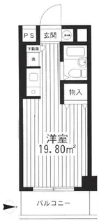 マーベラスパレス【6階】の間取り