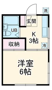 プチメゾン狛江【2階】の間取り