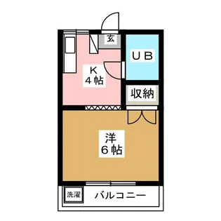 マイ赤塚【2階】の間取り