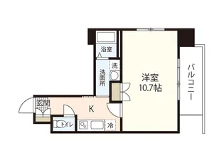 第29やたがいビル【6階】の間取り