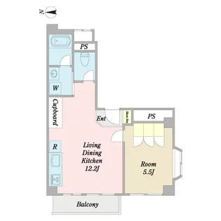 シャトレー高井戸【4階】の間取り