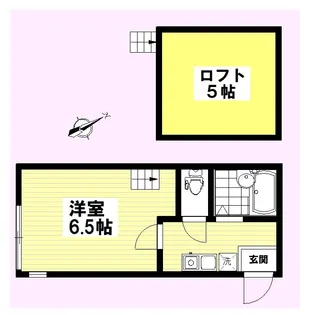 クラシェア上星川【1階】の間取り