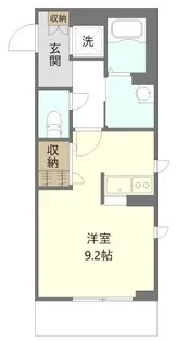 シャンテボナール【2階】の間取り