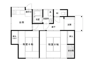 神奈川県秦野市桜町2【一戸建】の間取り