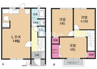 パークヒルズ上尾の間取り