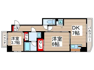 シマムラビル【3階】の間取り