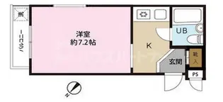 平和台ハウジング【2階】の間取り