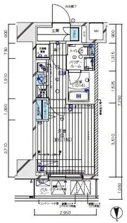 メインステージ北千住V【2階】の間取り