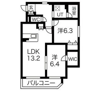 埼玉県さいたま市緑区美園4【マンション】の間取り