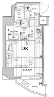 東京都台東区東上野6【マンション】の間取り