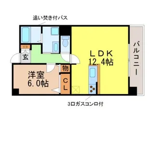愛知県名古屋市中区正木4【マンション】の間取り