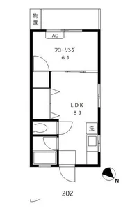 東京都渋谷区上原3【マンション】の間取り