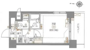 フェニックス西新宿弐番館【4階】の間取り