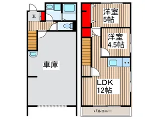 埼玉県久喜市青毛3【一戸建】の間取り
