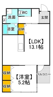 森下ビル☆彡【4階】の間取り