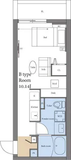 東京都大田区東矢口2【マンション】の間取り