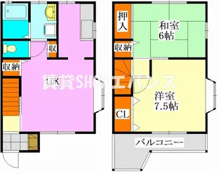 ガーデンツカサIIの間取り