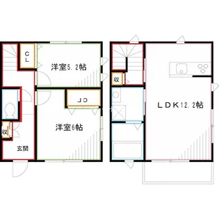 グランジュール ロベリアの間取り