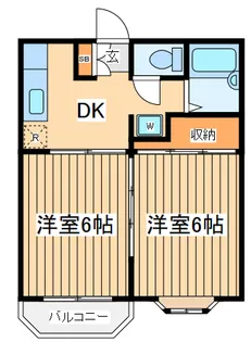 メゾン成瀬が丘【1階】の間取り