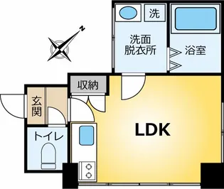 藤中ビル【4階】の間取り