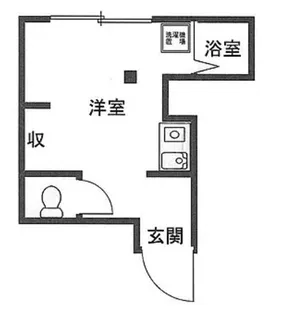 エチカ八幡山【2階】の間取り