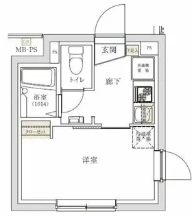 スペリオール新宿【3階】の間取り
