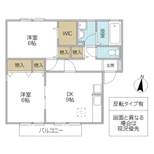 シンフォニーガーデン【1階】の間取り