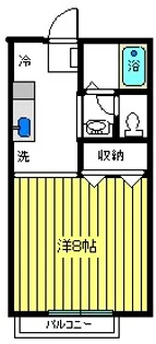 サンパークCERA・A棟【2階】の間取り