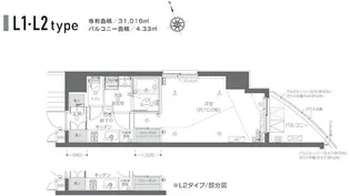 ZOOM新宿夏目坂【8階】の間取り