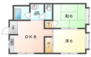 藤森マンション【4階】の間取り
