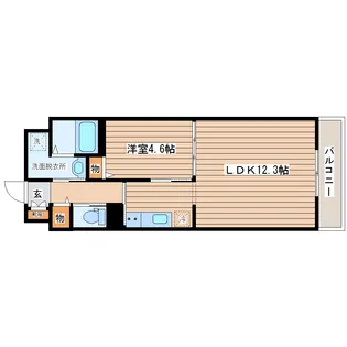 エトワール M【2階】の間取り