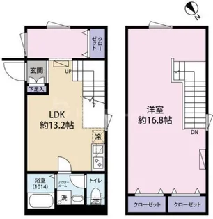 Cion Ohanajaya【5階】の間取り