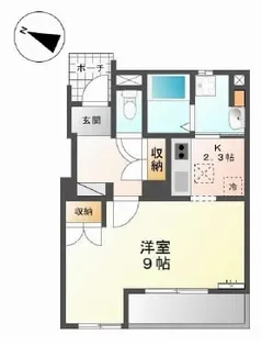 クレセール【1階】の間取り