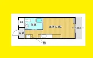 ピアスアパート【2階】の間取り