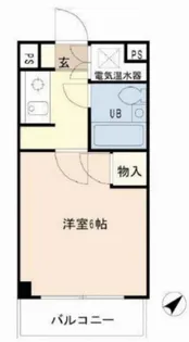 アルビオンシティ東浦和【1階】の間取り