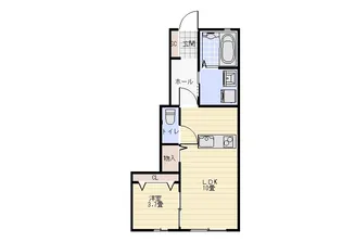 belle etincelle(ベル エタンセル)【1階】の間取り