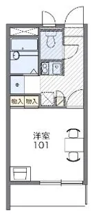 アラハビーチ【1階】の間取り