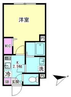 グランファーロ下北沢【4階】の間取り