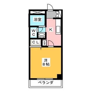 K’s AMENITY【3階】の間取り