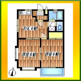 リールTANASI【2階】の間取り