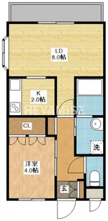 ロイヤルメゾン【1階】の間取り