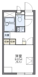 レオパレスT I【2階】の間取り