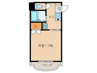 メゾンド・ルーブル【4階】の間取り