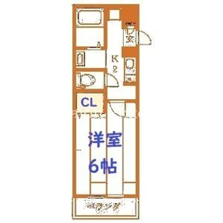 エクリール【1階】の間取り