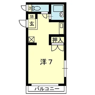 Gハイツ【2階】の間取り