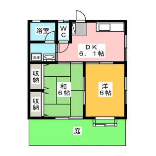 サンライフいずみII【1階】の間取り