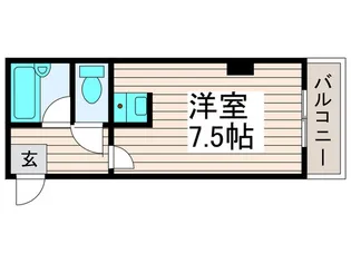 扇インペリアルコート【4階】の間取り