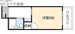 メゾンみかさ【1階】の間取り