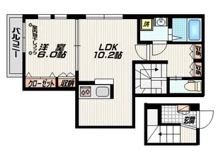 ELCIA【2階】の間取り