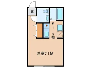 ZESTY神楽坂【3階】の間取り